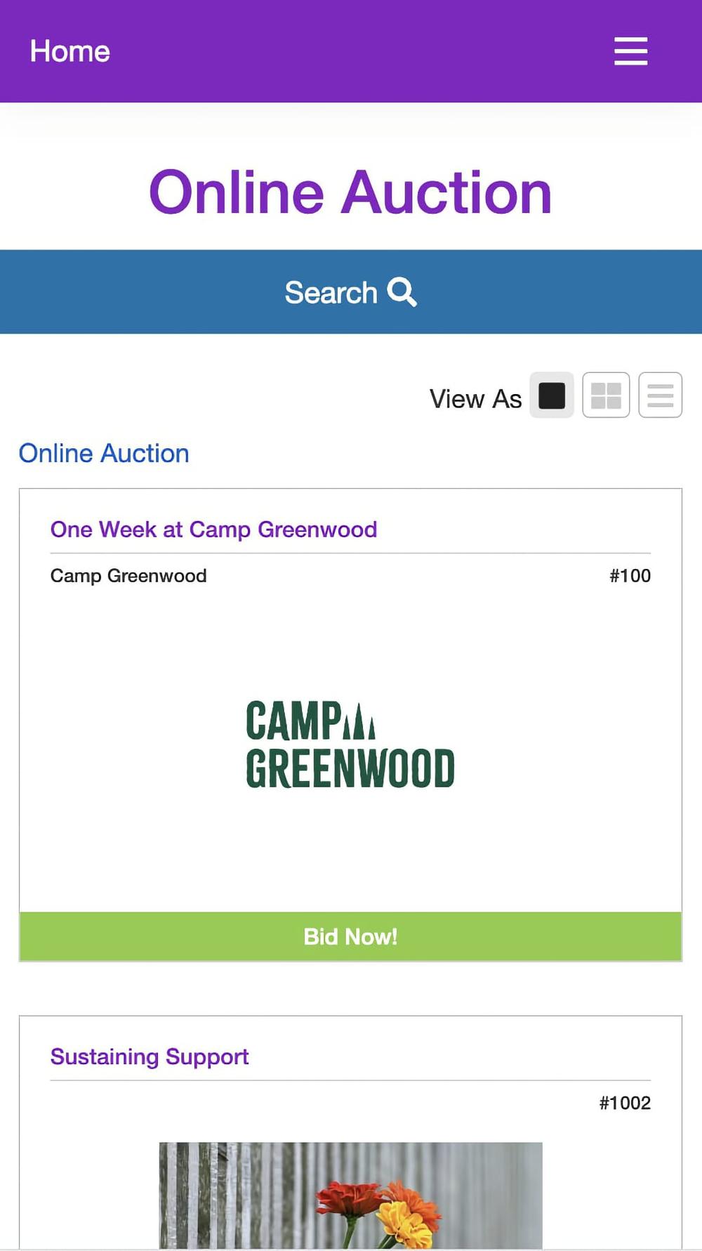 Your online catalog is genterated automatically